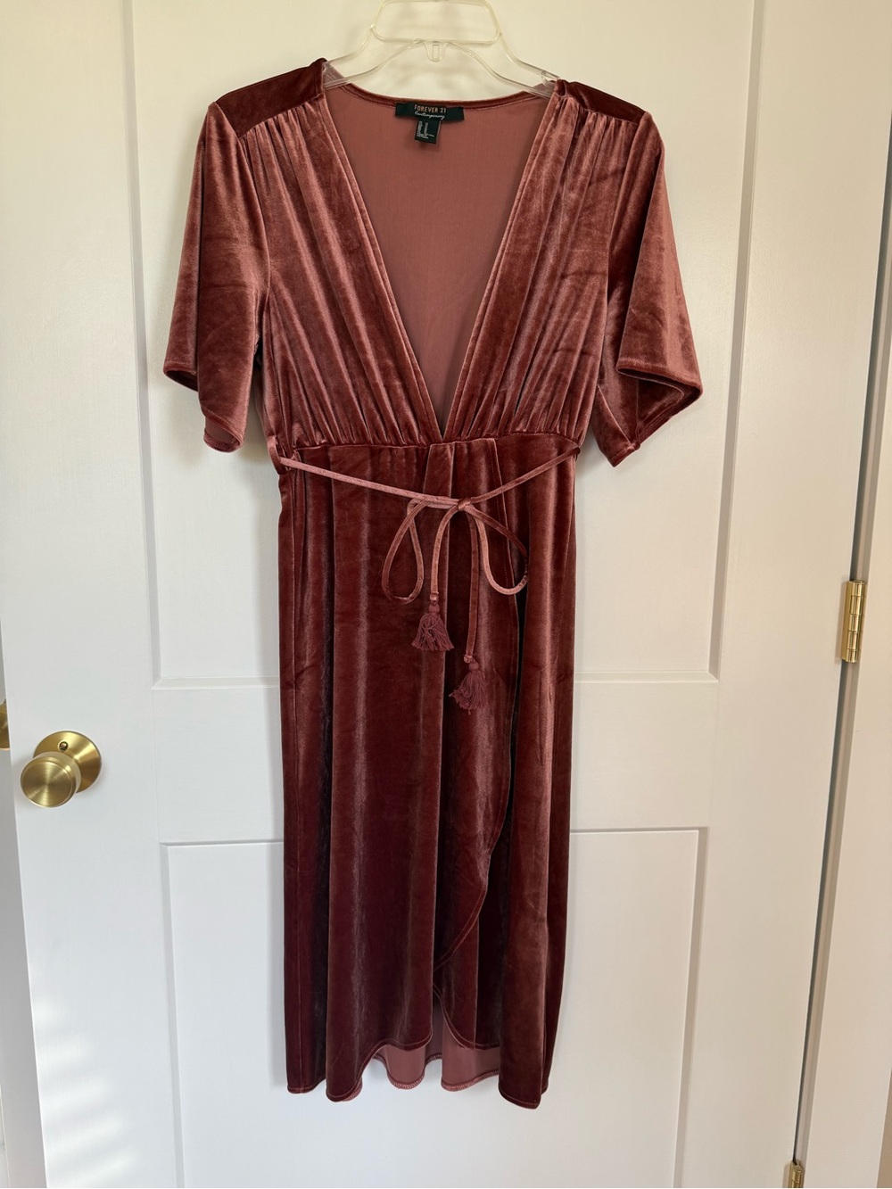 Velour Dress